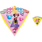 Minnie Mouse Balloon - Diamondz, 16in